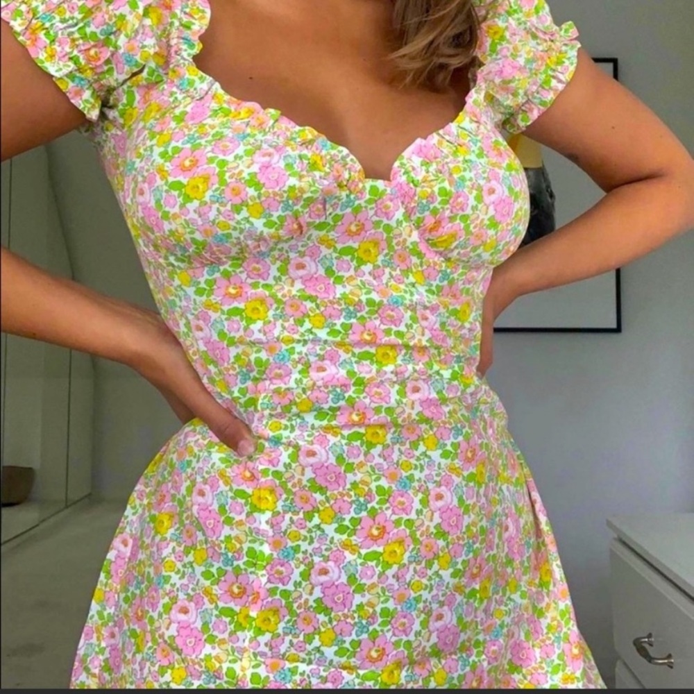 With Jean Bella dress Medium M